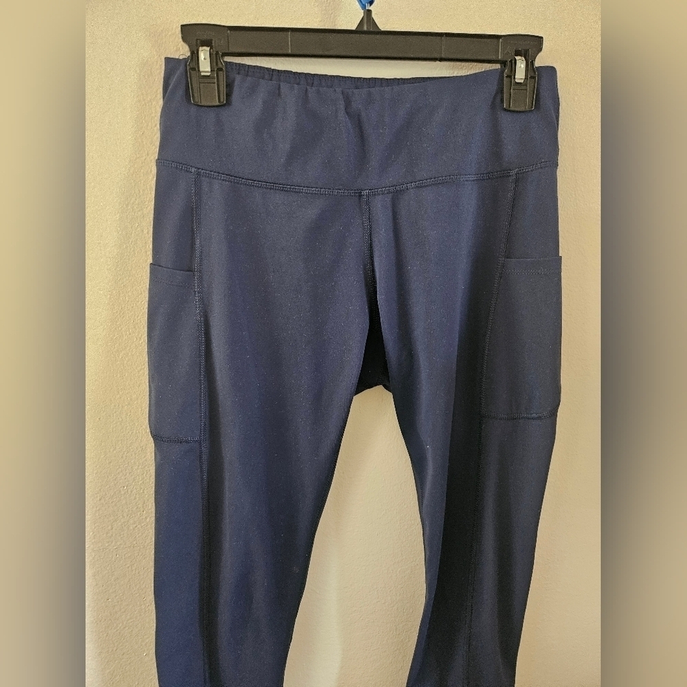 Iuga Womans Blue Yoga Pants  Size M - Picture 2 of 11
